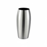 Drum Vase Tapered Home Decor Easy to Clean