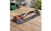 Oscillating Lawn Sprinkler Stable Sprinkler with 19 Holes Clog-Resistant