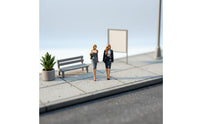 2 Pieces 1/64 Scale Resin Figures Realistic Details for Collectors