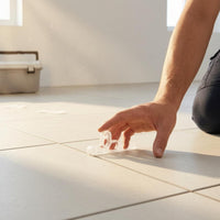 100 Pieces White Translucent T-Shaped Tile Spacer Cross-Style T Shaped Tile Spacer Straight Grout Lines Building Supply Easy to Remove for Floor Tiling