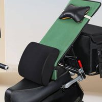 Folding Backrest Cushion Foldable Design Motorbike Rest Portable