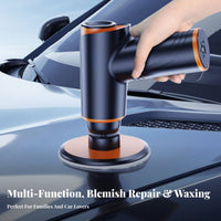 Cordless Car Polisher Wireless Cordless Orbital Polisher Variable Speed Control