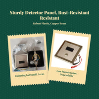 Automatic Flush Valve, Induction Control, Solenoid Actuation, Water-Saving, Urinal Accessory