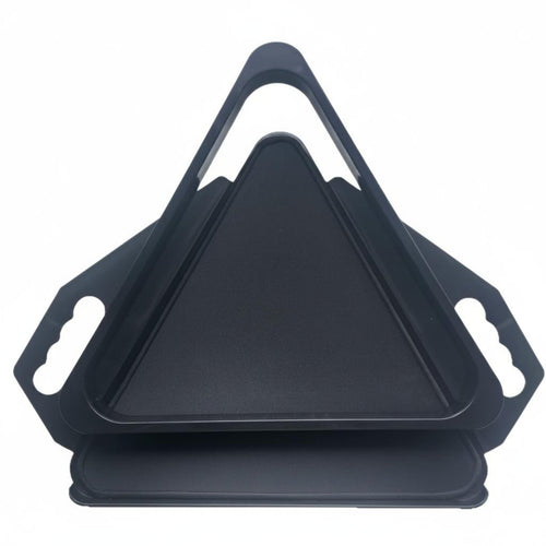 Billiard Ball Rack and Tray Set Quick Storage Game Accessory With Handles for Bar