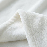 Easter Throw Blanket Warm White Flannel Blanket Motif Throw Blanket for Families, Adults, Lounging, Living Room, Bedroom, Holiday Decoration