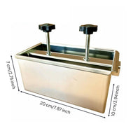 Stainless Steel Meat Shaping Tool Dishwasher Press Easy to Clean Meat Jelly Press for Chefs