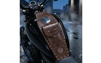 MotorcycleFront Bag Simple Installation Motorcycle Front Bag with Window Heavy Duty for Cruise Riders, Commuters, Road Trips
