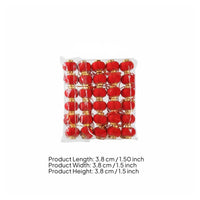 Red Flocked Lantern, Chinese New Year Hanging Decor, Mini Festive