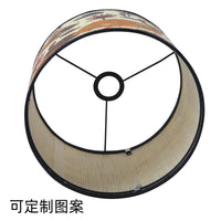 竹编竹制品民宿装饰灯罩动物图案可拆卸灯配吊灯落地灯台灯灯罩