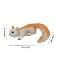 Squirrel Hanging Statue Resin Hanging Plant Pot Ornament Textured