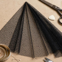 LOLITA Dotted Mesh Fabric for Dresses and Curtains - Japanese Style Jacquard Net Fabric