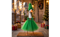 Seasonal Goose Costume with Tulle Skirt Cute Lawn Goose Costume Bright Clothes Lightweight for Garden