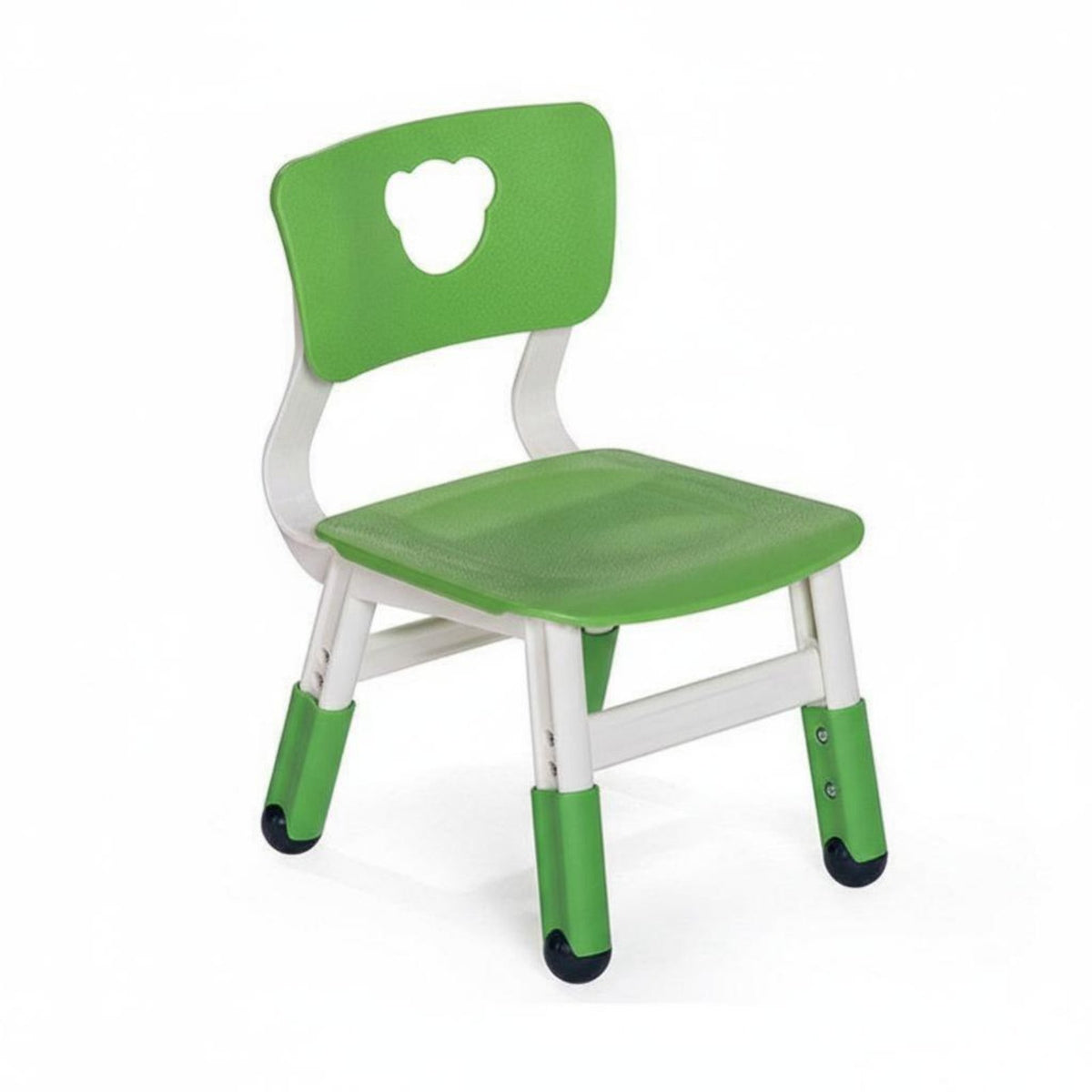 Heart Cutout Backrest Chair Ergonomic Design children's Furniture Heavy Duty