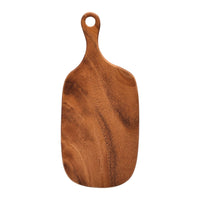 Food Grade Acacia Serving Board Sturdy Serving Board with Hanging Hole Flat Stable for Kitchen