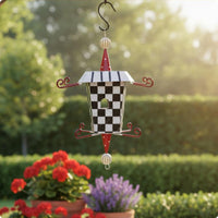 Hanging Hummingbird Feeder European Design Metal Hummingbird Feeder Easy to Fill