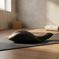 Dolphin-Shaped Pilates Device Raised Bump Dots Stretching and Balance Discipline