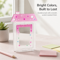 INS Style Rotating Photo Card Holder Display Stand