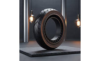 70/60-7.5 Wheel High Wheel Assembly with Fasteners Lightweight Vacuum Tire for Commuters