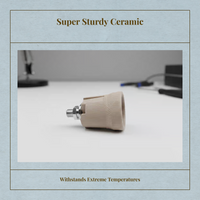 Ceramic E27 holder, heat resistant