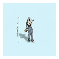 1:64 Photographer Figurine Three-Dimensional Color Printed 1:64 Miniature
