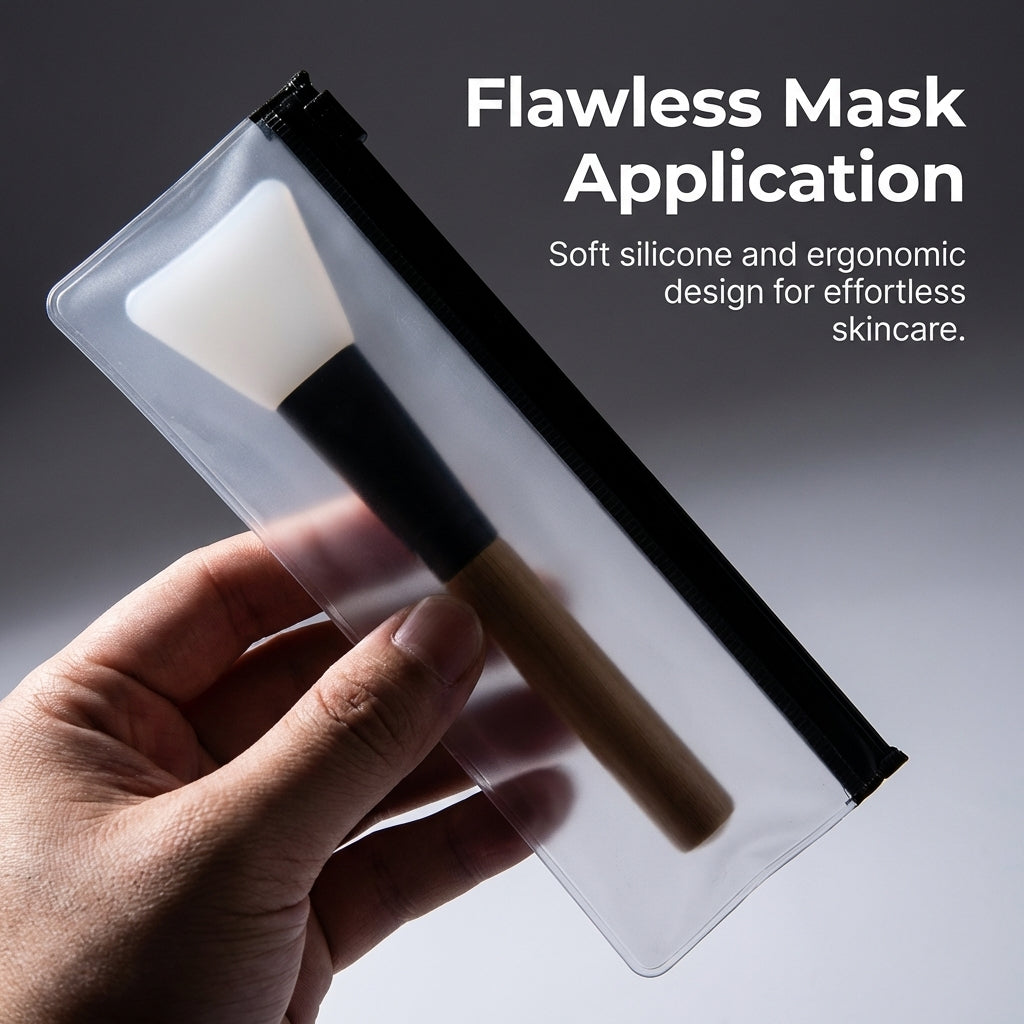 Facial with Short Handle, Skincare for Home Treatment Brush for Women and