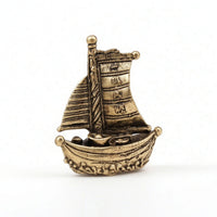 Metal Figurine Sculpted Desk Ornament Compact for Study