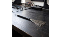 Drum Brush with Telescopic Handle Compact Wire Drum Brush Anti-Slip for Gigs