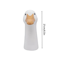 Goose Flower Planter Cute Table Centerpiece Tabletop