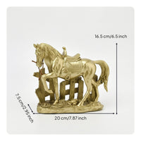 Horse Figurine Resin Horse Statue High Quality for Living Room, Entryway