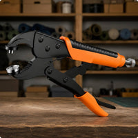 Fastener Installation Tool Snap Button Installation Set Snap Press Tool Stainless Steel Fastener Plier Kit with Versatile Die Attachments Suitable for Leather Garments Furniture Canvas Projects