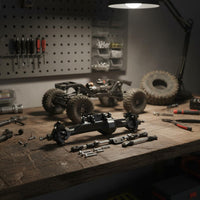 1/10 Scale Crawler Axle Set Front and Rear Straight Axles