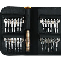 Mini Precision Screwdriver Set for Electronics and Small Repairs, Portable Carbon Steel Tool Kit