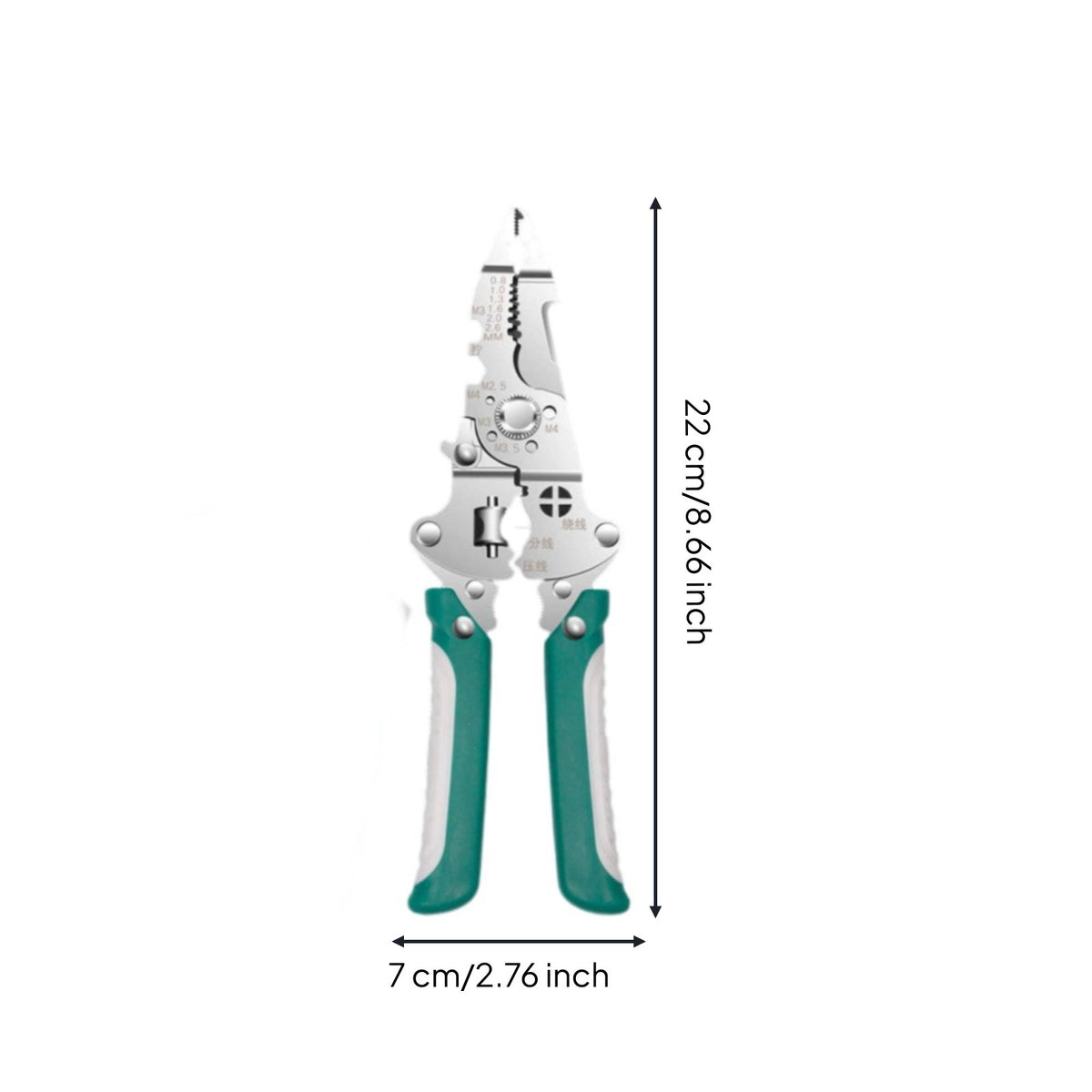 Folding Wire Foldable Electrical Tool 9-in-1 for Electricians