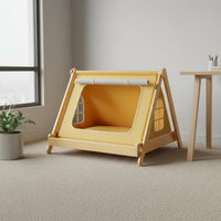 Dog Tent Bed Elevated Raised Pet Tent Indoor Outdoor for Young Dogs