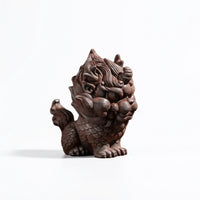 Antique Cast Iron Mythical Beast Figurine