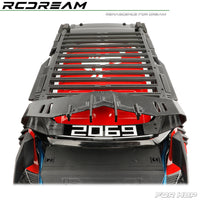 RCDream 1/8 RC Car Roof Aero Wing Upgrade Part for MJX H8P