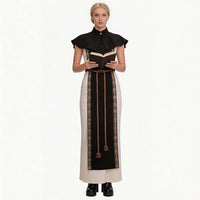 Medieval Nun Priest Cosplay Costume for Halloween Party