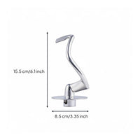 Stand Mixer Pastry Hook 304 Stainless Steel Stand Mixer Wire Whisk for Baking