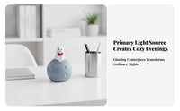 Tabletop Halloween Spirit Night Light | Playful Seasonal Character, for Bedside Table