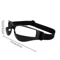 Eye Protection Sports Training Goggles Molded Sports Training Eyewear Open Front Adjustable Strap Goggles