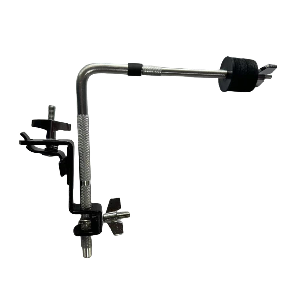 Drum Accessory Clamp for Cymbal Stacking and Hi-Hat