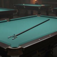 Billiard Cue Rest Rod Two-Section Billiard Bridge with High-Fork Head Aluminum Alloy for Game Room