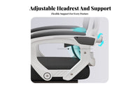 Ergonomic Recliner with Footrest Height Adjustable for Studying