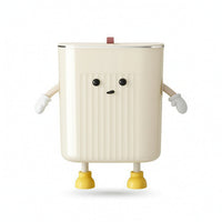 Wall-Mounted Trash Bin Plastic Hanging Waste Bin Slim for Kitchen