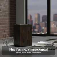 Hardwood Wood block-like Table Nordic Design Stool Minimalist decorative quality Multi-Functional for Lounge Area