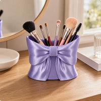 Bow Brush Holder Flared Makeup Brush Holder Cute