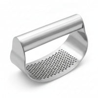 Heavy Duty Perforated One-Piece Garlic Press Stainless Steel Garlic Press