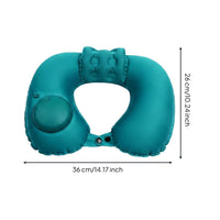 Travel Waist Cushion Washable Inflatable Pillow Lightweight Portable Waist Pillow for Airplane