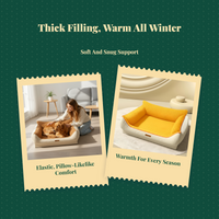 Orthopedic Dog Bed, Removable Cover, Non-Slip Sofa