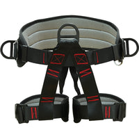 Sitting Half-Body Climbing Harness for Outdoor Climbing, Ice Climbing, Rappelling, Rescue, and Caving
